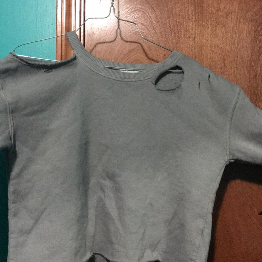 American Eagle(don’t ask why) torn sweatshirt